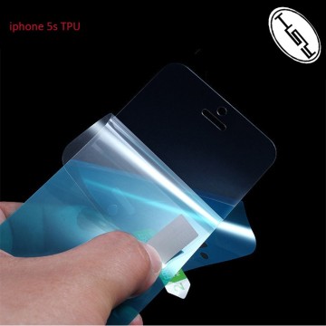 HUYSHE TPU Nano anti shock screen protector for iphone 5 5s 5c TPU film for iphone5s