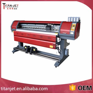 1.6M 63'' Titanjet-1604C print and cut printer with dx5 print head, 1440DPI
