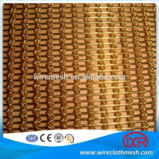 Hot sale woven crimped copper wire cloth