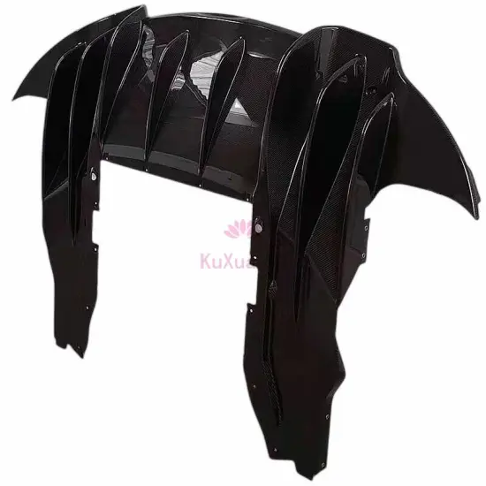 Modified Dry Carbon Fiber Rear Diffuser Lip Spoiler for McLaren 540C 570S