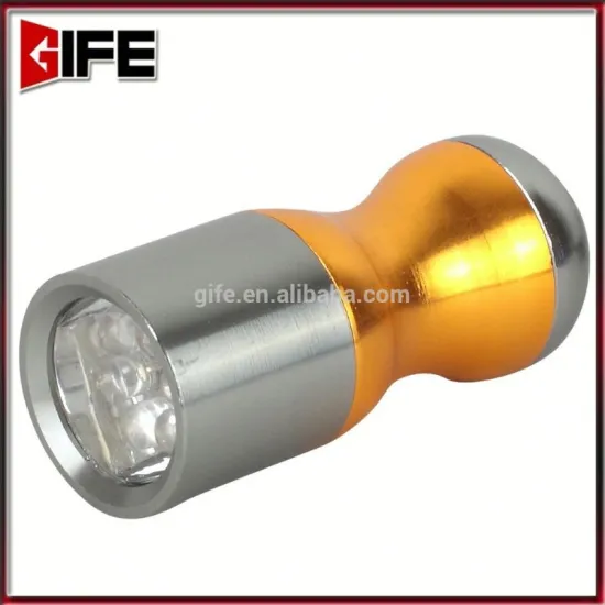 Manufacturer Wholesale Color Customized Metal led Small Pocket led keyring torch