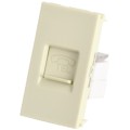 Wall one gang tel socket function part