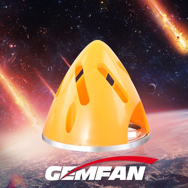 Gemfan Spinner with Hollowed Aluminium Backplate