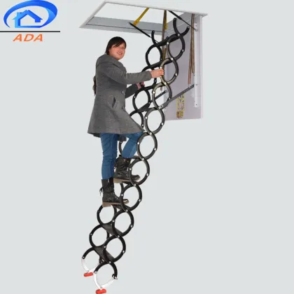 Brand New Carbon Steel Extension Ladder for Attic Access