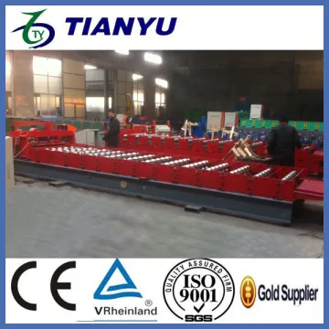 Cangzhou hot sale automatic ppgi roof tile machine