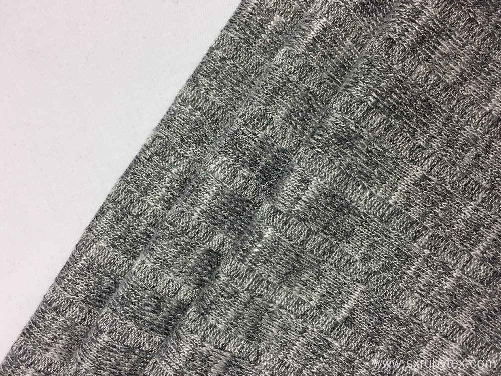 R/T Slub 9*4 Rib Solid Fabric