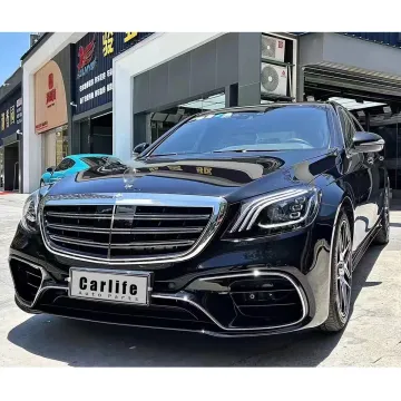 S63 AMG Style Body Kit for Mercedes-Benz S-Class W222 Facelift (2014-2020) with Front and Rear Bumper Assembly