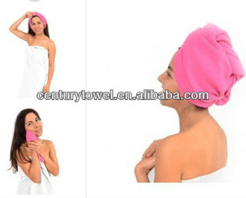 Colorful Microfiber Hair turban