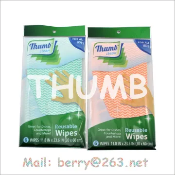 Household cleaning wipes