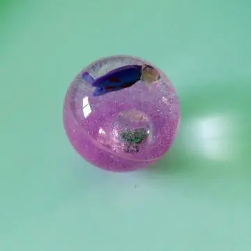 TPU flashin water bouncing balls LED water bouncing balls with fish