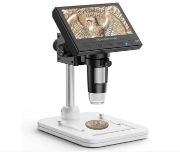 4.3 Inch LCD Digital Microscope 1000x with USB and Light for Students - Hot Sale