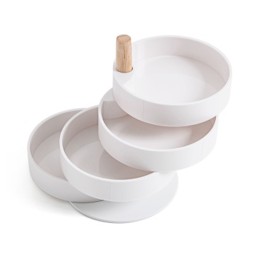 Korean Style Cute Round Jewelry Box - Storage and Organizer