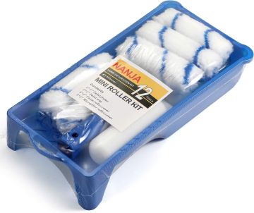 High Density Industrial 4" Microfiber Roller Covers for House Painting