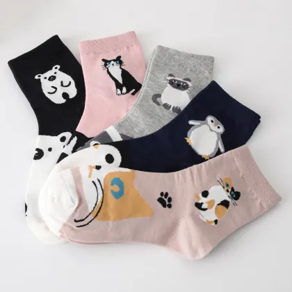 Mid Calf Sock Boots For Women