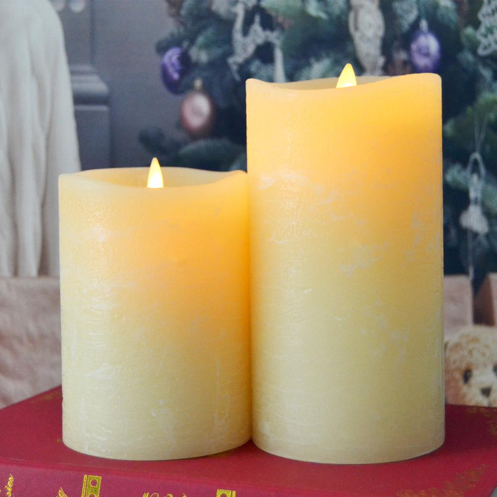 Safe Led Flickering Flameless Candles With Remote Control