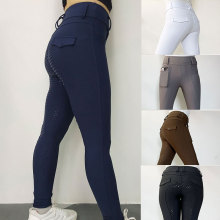 Großhandel 5 Farben Full Silicon Frauen reiten die Legging