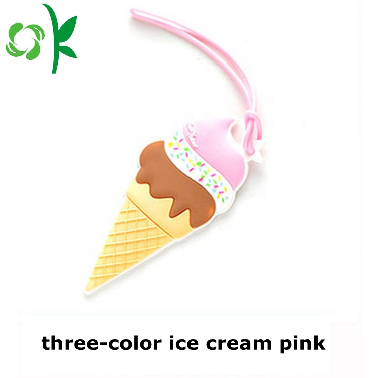 Silicone Ice Cream Luggage Tags