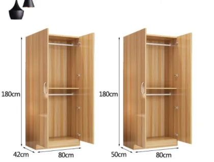 Simple design practicle 2 door wardrobe