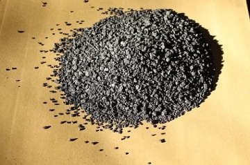 High-grade carbon flake graphite