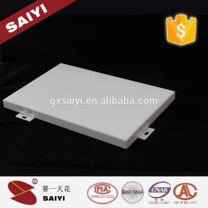 2015 Hot sale decoration curtain wall, aluminum veneer, aluminium solid panel