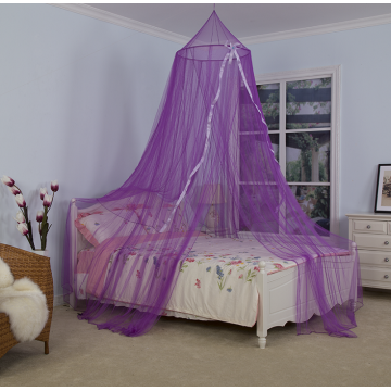 Fashion Queen Size Pretty Girl Purple Mosquito Net