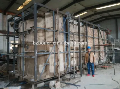horizontal therm oil boiler