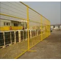 Barrière de clôture de sécurité en métal en acier en métal