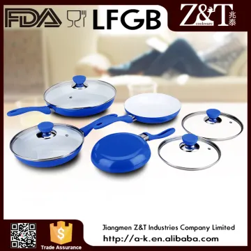 eco colorful korea ceramic coating frying pan as seen on tv