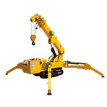 Ali Mini Spider Crane: 2ton to 5ton Crawler Crane with Telescopic Boom