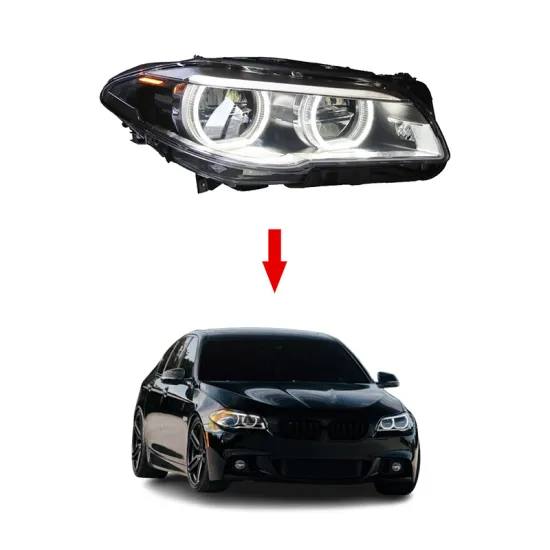 XT Upgrade Angel Eye Headlight Assembly for F10/F18 BMW 5 Series 2011-2017 - Plug and Play