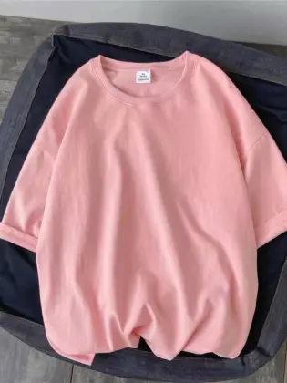 Candy Color Bestie Cotton T-shirt for Group Uniforms