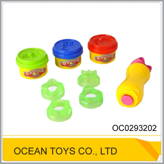 Nontoxic safety kids play dough toys with tools OC0293202