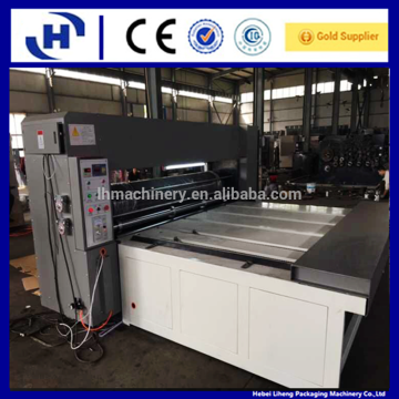 Semi cardboard rotary die cutting making machine