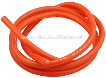 Silicone cable