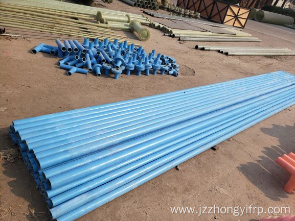 FRP GRP pipe spool for medium transmission