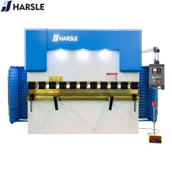 HARSLE CNC Automatic 100 Ton Press Brake Machine with E21 Controller