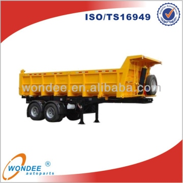 China High Quality 2 Axle 30T Dumper Trailer