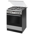 Forno independente a gás e Cooktop 4 Burner