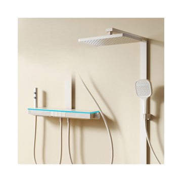 Hochwertiges Klavier-Schlüsseldesign Mode-Dusch Set: Luxus Badezimmer Cream Duscharmatur Kollektion