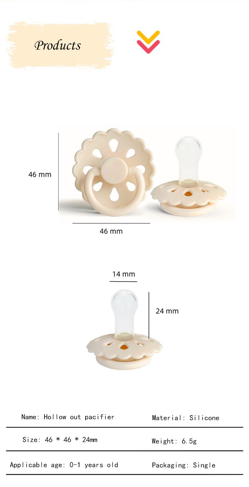 silicone pacifier MFZ-E020