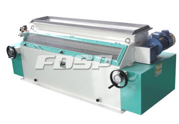 Low Noise, Feeding Hopper Triple - Roll Pellet Crumbler For Small Pellets Sslg20 Series