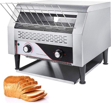 Коммерческий конвейер Toaster 450pcs/час из нержавеющей стали 110 В 60 Гц для ресторанной кухни