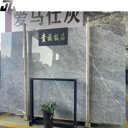 Hermes Grey Marble Slabs for Bathroom and Flooring