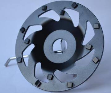 5 inch PCD Cup Wheel with 12 PCD New Design