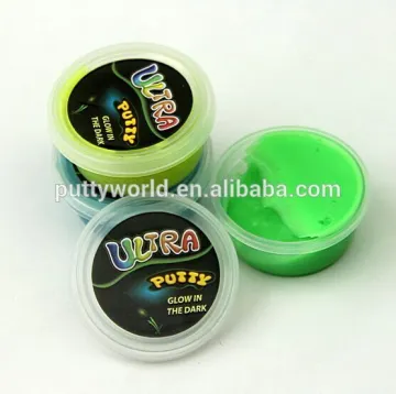 Glow in dark Bouncing Ultra putty Handgum Space putty