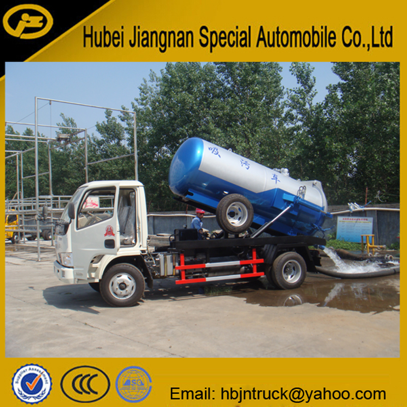 Vacuum Pressure Tank Truck