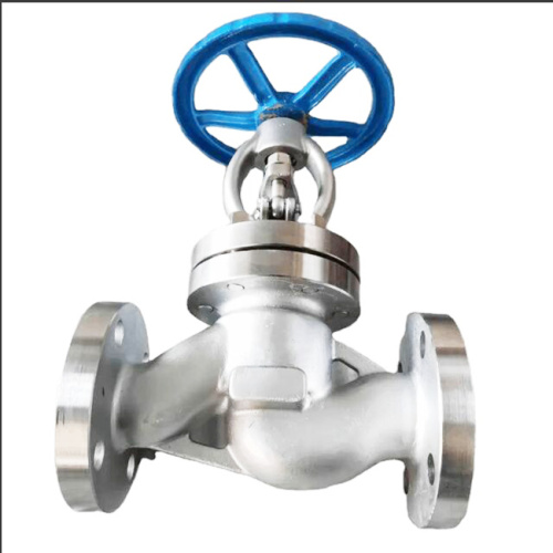 Globe valve T Pattern Flanged Industrial Stop Valve Manufactory