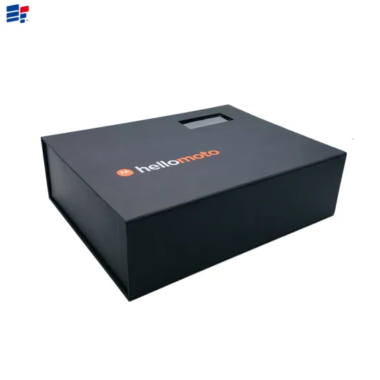 Exquisite electronics book shape paper box