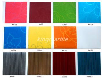 PVC imitation marble sheet/board production