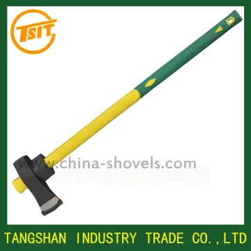 splitting mauls with plastic coating fiberglass handle axe